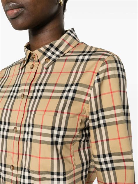 Burberry Camicia a Quadri 